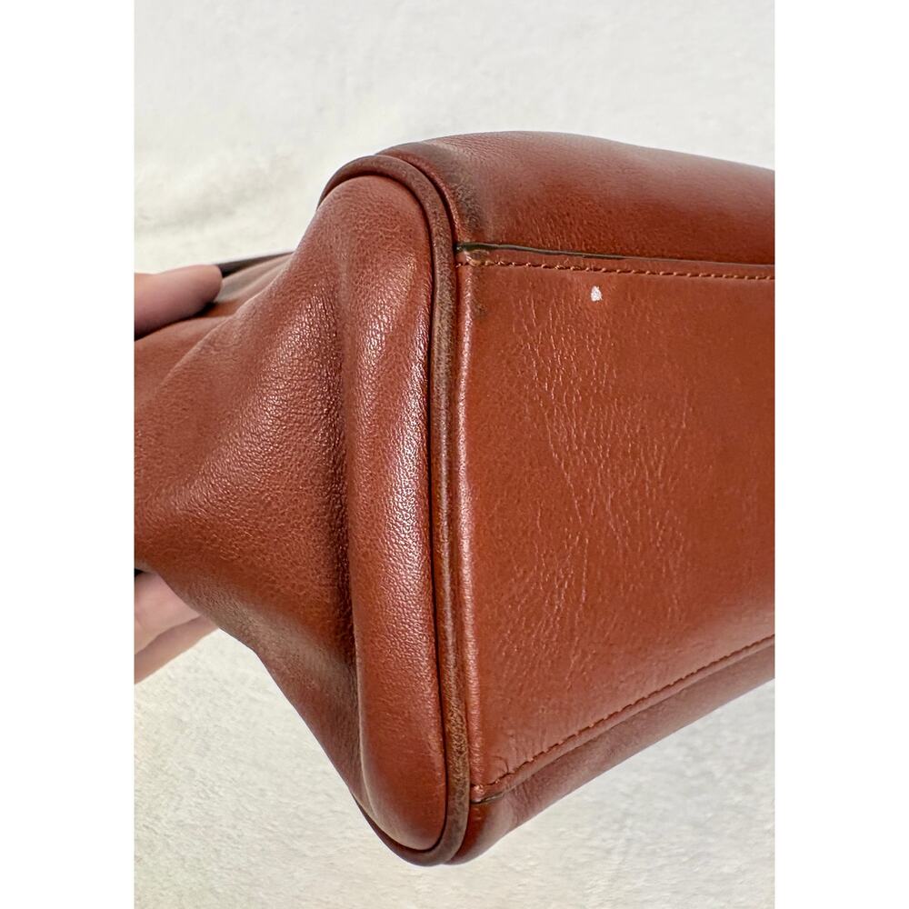 Coach Legacy Leather Medium Candace Carryall in Cognac Glovetanned Leather - Picture 8 of 15
